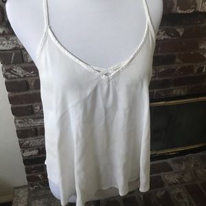 White Tank Top Sz S